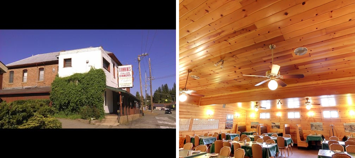 Giannini's Italian Dinners Menu