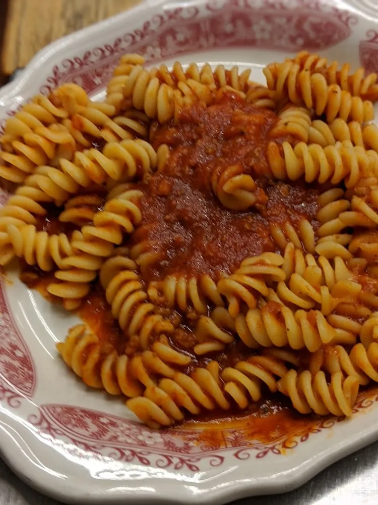 Pasta with Homemade Meat Sause